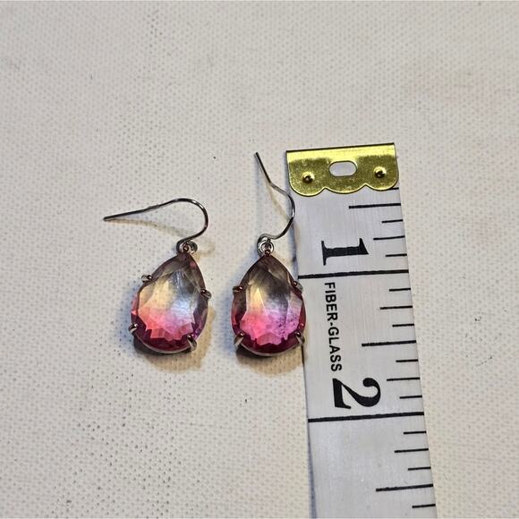 Lucky brand Graduated Pink Drop Earrings New - Picture 3 of 5